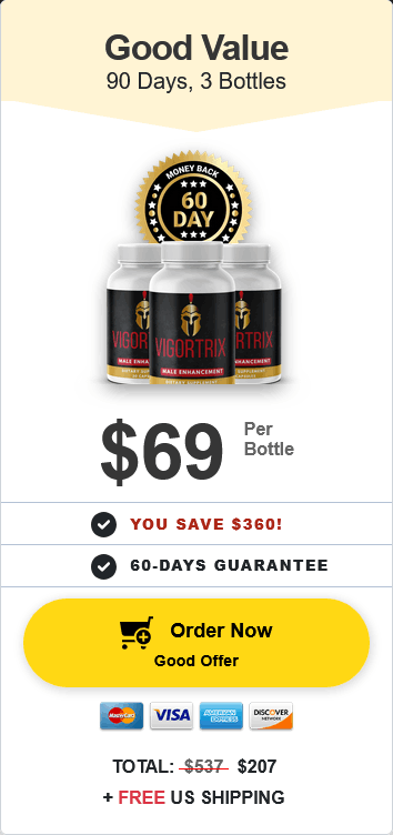 Vigortrix-3-bottle - order-now-( Ninety Days Supply) - image